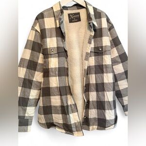 Natural Reflections Cream Sherpa Jacket